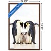 Trends International A Group Of Emperor Penguins Framed Wall Poster Prints - 3 of 4
