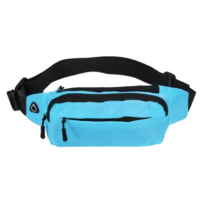Unique Bargains Waterproof Adjustable Strap Ample Storage Fanny Pack for Traveling Hiking