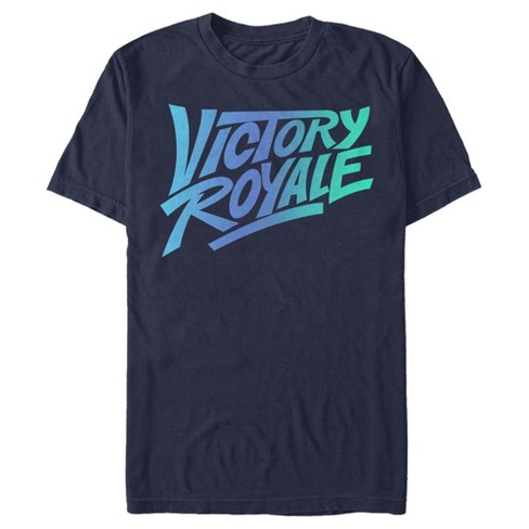 Men S Fortnite Victory Royale Gradient Logo T Shirt Target