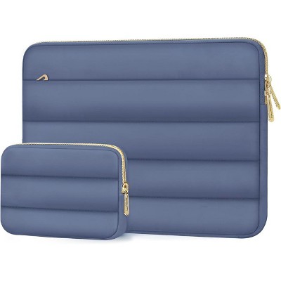 Hachikiko 13-14 Inch Laptop Sleeve, Puffy Protective Case for MacBook Air 13 13.6 (M3/M2/M1) | MacBook Pro 13 14 (M4/M3/M2) | HP Dell Surface