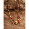 Boho Colorful Ceramic Beads Necklace Bohemian Jewelry Gift for Women - 3 of 4