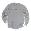 Simply Sage Market Embroidered Read More Books Garment Dyed Long Sleeve - 2 of 4