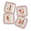 Certified International (Set of 4) 6" Winter Blooms Canape Plates - 2 of 4