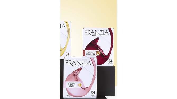 Franzia White Zinfandel Wine - 5L Box, 2 of 10, play video