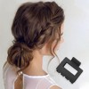 Unique Bargains Small Rectangle Frosted Hair Clips 1 Pc - image 2 of 4