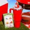 CharCharms 4pk Tailgate Cheer Straw Toppers - 2 of 4