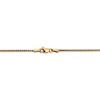 Black Bow Jewelry 1.2mm 14k Yellow Gold Solid Wheat Chain Necklace - 4 of 4