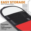SereneLife Foldable Pet Tent with Collapsible Pet Bowl - 3 of 4