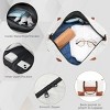 Lightweight Luggage Sets 4 Piece ABS Durable Suitcase with Travel Bag, Spinner Wheels Luggage Set with TSA Lock, Carry On Luggage Set - Cuddlewood - 3 of 4