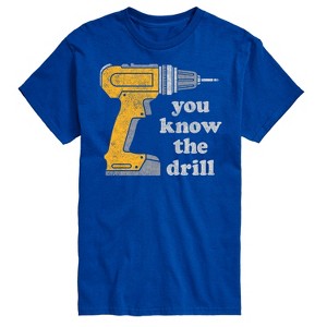 Men's - Instant Message - You Know The Drill Short Sleeve Graphic T-Shirt - 1 of 4