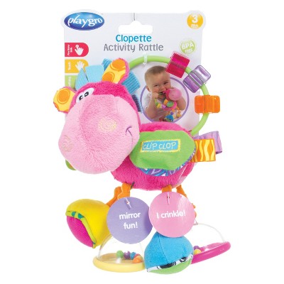 playgro clopette activity rattle