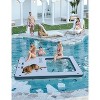 10FT Inflatable Water Hammock - Heavy Duty Mesh Floating Dock for Lake River Pool Tanning - 4 of 4