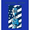 "In Tailgating We Trust" American Flag And Spatula Youth Short Sleeve Tee - 2 of 2