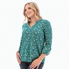 Old Ranch Brands Women's Floral Iona Top - 4 of 4