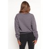 Petal and Pup Zammy Lurex Strip Button Front Cardigan - Grey XL - 3 of 4