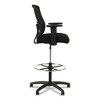 Alera Alera Etros Series Mesh Stool, Supports Up to 275 lb, 25.19" to 35.23" Seat Height, Black - 3 of 4