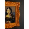 Wall Art – Set of Three Framed Acrylic Portrait Paintings in Bright Colors by Kalalou - 4 of 4