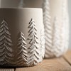 Sullivans Cement Planter with Tree Set of 2, 6.75"H & 5"H Gray - 2 of 3