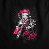 Women's Betty Boop Biker Babe Sleeveless Crop Top Tank - 2 of 4