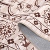 COZONY Machine Washable Area Rug - Ultra-Thin Large Floral Print, Stain Resistant Non Slip Carpet for Living Room, Dining Room, Home Office - 3 of 4