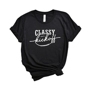 Simply Sage Market Women's Classy Until Kickoff Short Sleeve Tee - 1 of 2