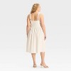 Women's Milkmaid Midi A-Line Dress - Wild Fable™ - 2 of 3