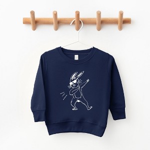 The Juniper Shop Dabbing Bunny Toddler Graphic Sweatshirt - 1 of 2