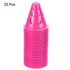 Unique Bargains Football Roller Skating Sports Training Agility Cones with Square Holes 25 Pcs - 3 of 4