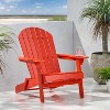 GDFStudio Cartagena Outdoor Acacia Wood Adirondack Chair - 2 of 4