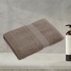 Unique Bargains Soft Absorbent Cotton Bath Towel for Bathroom kitchen Shower Towel 1 Pcs - image 2 of 4