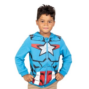 Marvel Avengers Zip Up Hoodie Toddler - 1 of 4