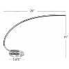JONATHAN Y 16" Faye Task Lamp (Includes LED Light Bulb) Silver : Modern Metal Desk Light, ETL Listed - 4 of 4