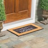 Evergreen Eucalyptus Welcome Sassafras Indoor Outdoor Switch Doormat 1'10"x10" Multicolored - 2 of 2