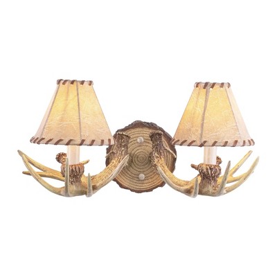Vaxcel Lodge 2 - Light Sconce in  Noachian Stone