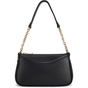 Purses for Women, Shoulder Bag Small Handbags Vegan Leather Underarm Bags Trendy Hobo - 1 of 4