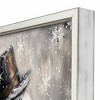 Creative Products Happy Painterly Snowman 16 x 16 White Framed Print - 3 of 4