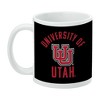 University of Utah Utes Ceramic Coffee Mug Novelty Gift Mugs for Coffee Tea and Hot Drinks 11oz White - 3 of 4