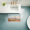Stupell Industries Pink Desert Cactus Landscape Printed Plush Bath Mat And Bath Rug, Design By Nina Blue, 18"X30" - 4 of 4