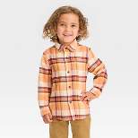 Toddler Boys' Long Sleeve Flannel Shirt - Cat & Jack™