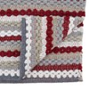 Saro Lifestyle Chunky Chindi Runner, Multi, 16" x 72" - 2 of 4