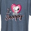 Women's - Peanuts -  Short Sleeve Graphic T-Shirt - image 2 of 4