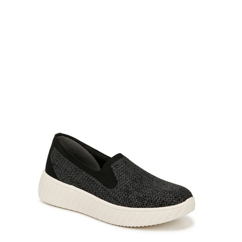 Женские кроссовки Bzees for Lifestride Lifestride Womens Wednesday Slip-On Sneakers Black 8.5 M