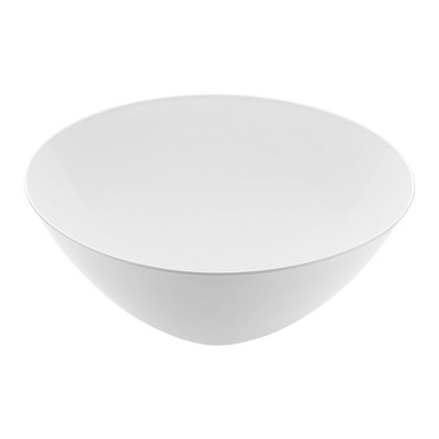 Smarty Had A Party 32 oz. White Organic Round Plastic Bowls - 25 pcs