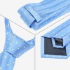 INSPIRE CHIC Men's Adjustable Regular Fit Satin Necktie - 3 of 4