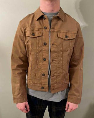 Men's Big & Tall Corduroy Trucker Jacket - Goodfellow & Co™ Olive Green 5XLT