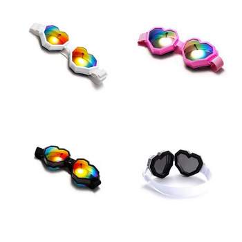 Link Active Heart Shaped Ski & Lifestyle Goggles  UV Protective Reflective Eyewear Men & Women