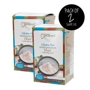 Heartland Gourmet 3 lb Gluten Free Multi-Purpose Flour Blend Mix - Pack of 2 - 1 of 4