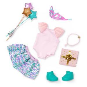 Our Generation Sequin Surprise Party Outfit for 18" Dolls with Mystery Bag & Accessories - 1 of 4