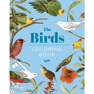 The Birds Coloring Book - (Hardback Vintage Coloring) by  Peter Gray (Hardcover)