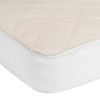 Sealy Quilted Crib Mattress Pad with Organic Cotton Top - image 2 of 4